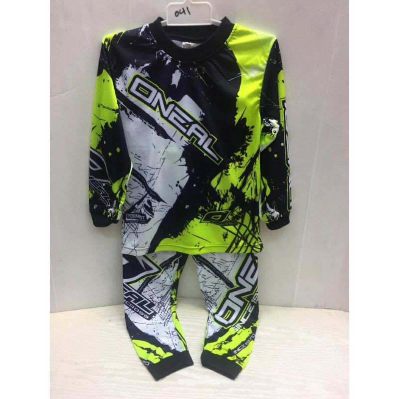 SETELAN BAJU/KAOS ANAK MOTOCROSS BALAP / MOTOR RACING KIDS MURAH