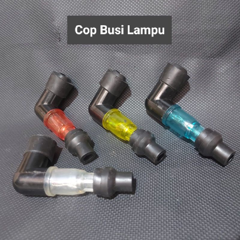 Cop Busi Lampu / Cangklong Busi Lampu / Cop Busi Lampu Universal / Cop Busi Transparan / Cop Busi Ho