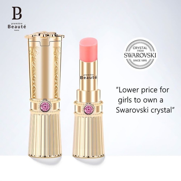 ✨ AKU MURAH ✨[BARANG SALE L.2] Premiere Beaute Crystal Cherry Lip Balm Swarovski / Lipstick