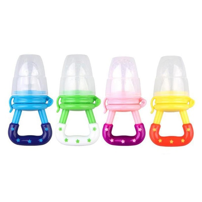 Empeng Dot BUAH Bayi Gigitan Silikon Baby Fruit Teether Silicone Food Freeder Kid Silicon