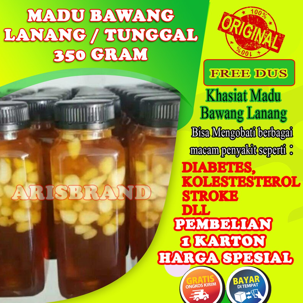 Cek Khasiat Madu Dan Bawang Putih Tunggal 