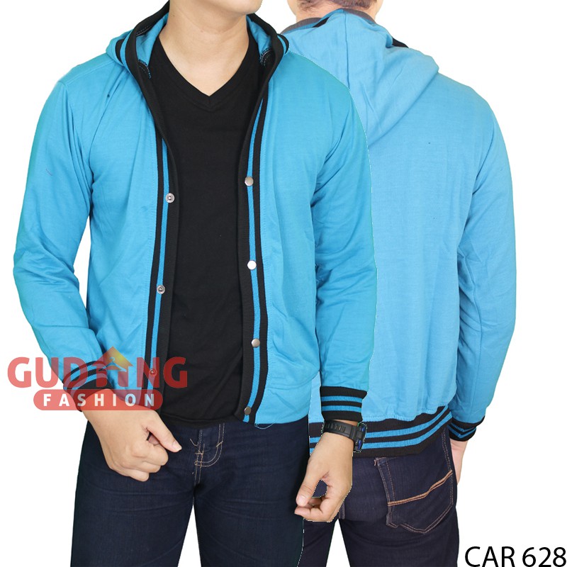 Cardigan Fleece Pria CAR 628