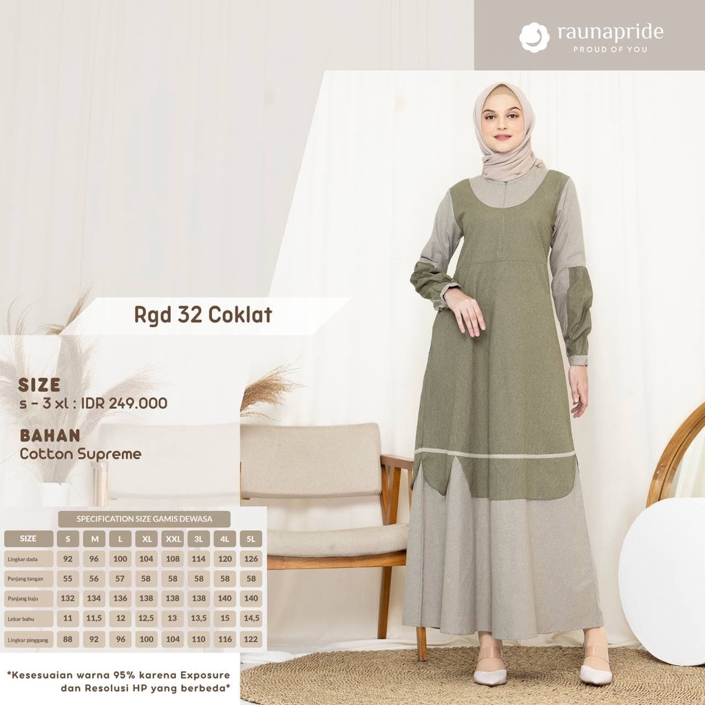 Sarimbit Keluarga Rauna / GD-32 / Fashion Muslim