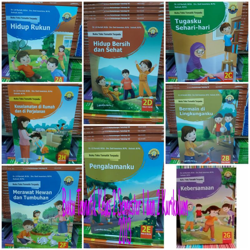 

Buku Paket Tematik SD Kelas 2 K13 Revisi ( Yudistira)