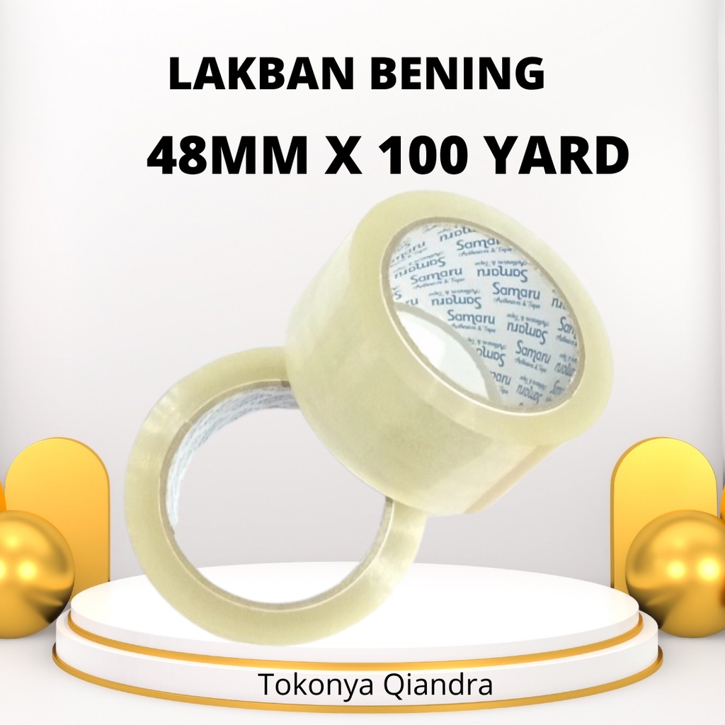 LAKBAN BENING/COKLAT 48mm X 100yard