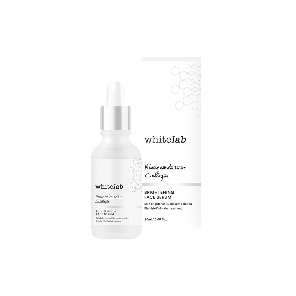 Whitelab Brightening Face Serum - Niacinamide 10% &amp; Brightening Face Toner - JB