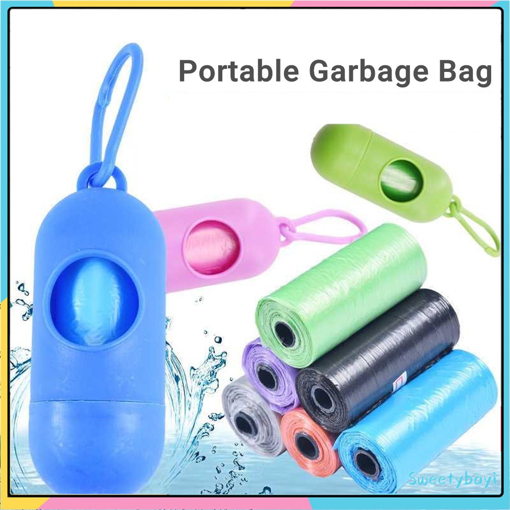 Sweetybayi Tempat Kantong Plastik Sampah Popok Serbaguna / Gantungan Sampah Portable.