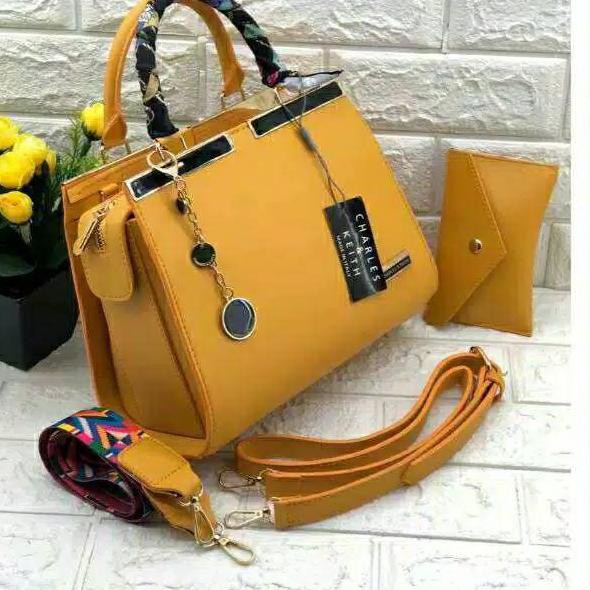 Terbaru.. (Dikirim dari Jakarta) BISA COD BAYAR DITEMPAT Tas Batam / CK035 Jours Set Dompet (Gantung