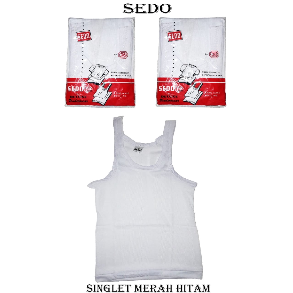 BEE - Kaos Singlet Ukuran L - XXL / Kaos Dalam Pria Eceran / Pakaian Dalaman Laki Sedo