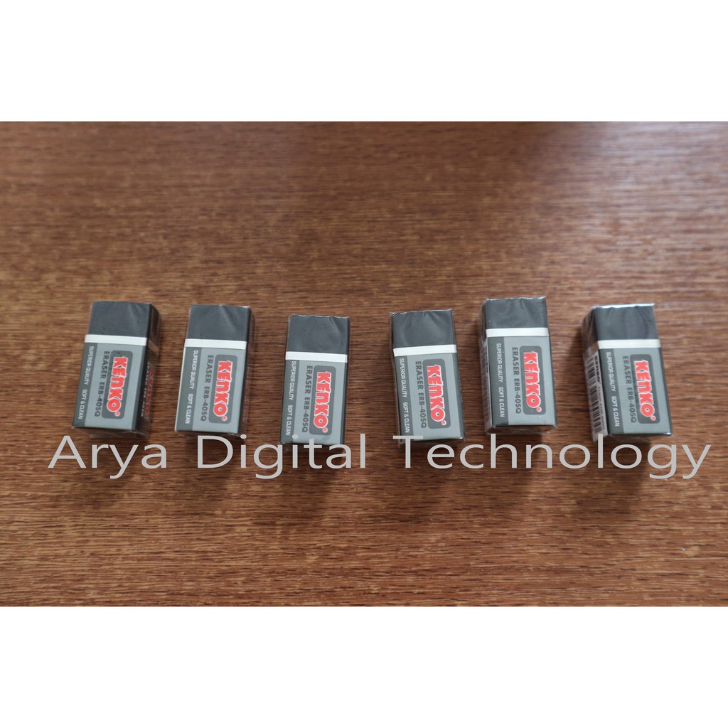 

Penghapus HItam Kenko Kecil Eraser ERB 40SQ Soft Clean Murah Bagus Original