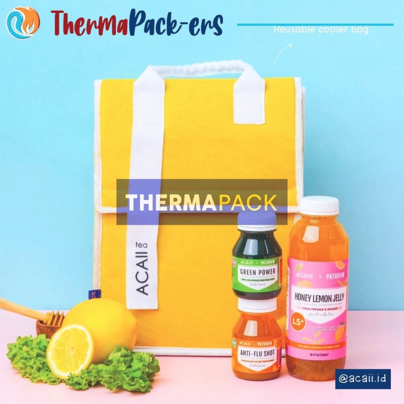 ThermaPack Custom Insulated Flap Bag | Tas Thermal | Packaging Hamper