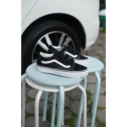 VANS OLDSKOOL VELCRO BLACK/ WHITE