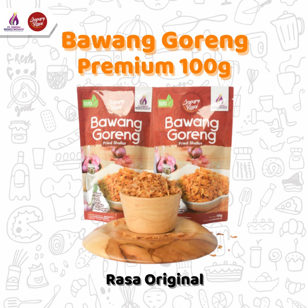 

Bawang Goreng Brebes Asli 100gr Dapur Rasa Original Renyah Manis dan Gurih