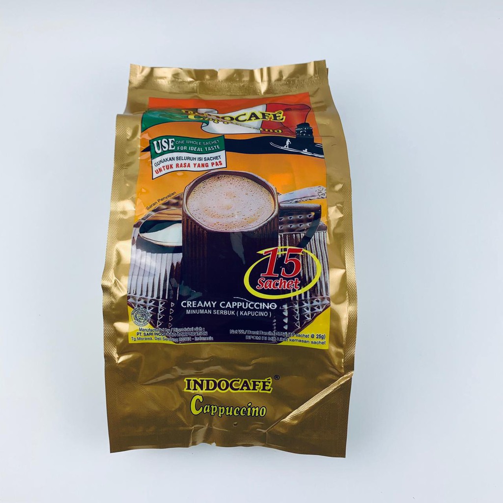 Indocafe / Cappuccino / 15 sachet