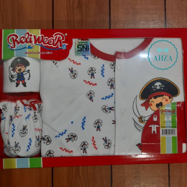 AHZA RELIWEAR BABY SET JUMPER PANJANG