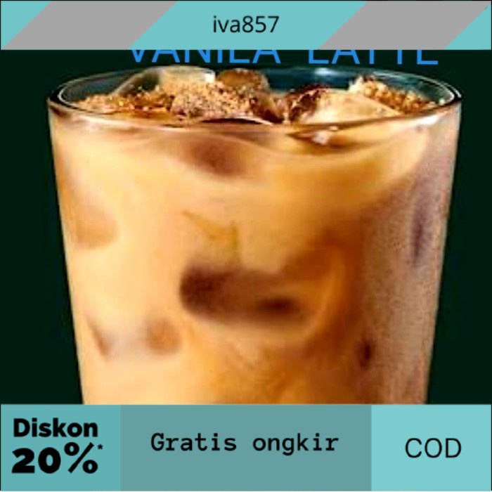 

PROMO Vanila Latte Bubuk Minuman 1 Kg GRATIS ONGKIR