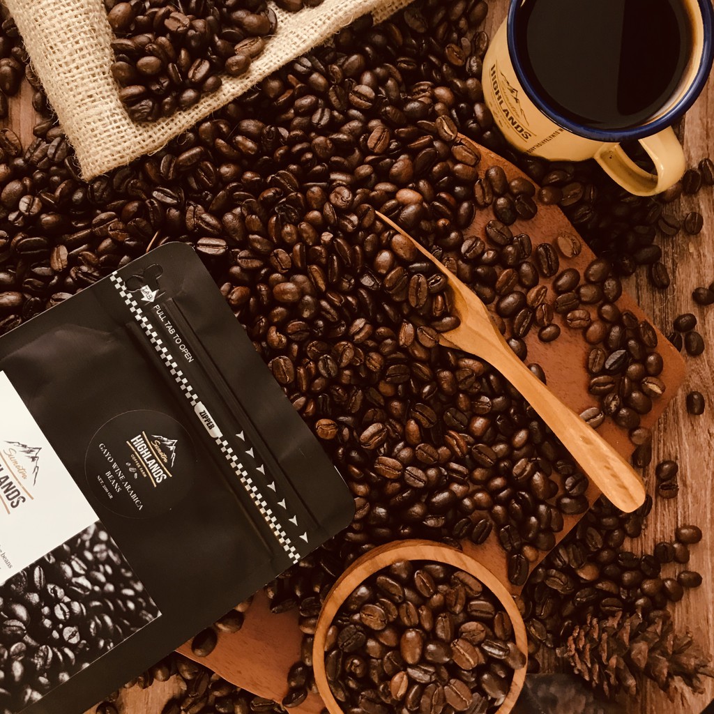 

KOPI BUBUK GAYO WINE ARABICA PREMIUM COFFEE POWDER 200 GR