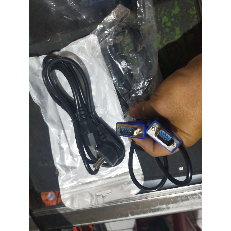 Paket Kabel Komputer Kabel Power &amp; Kabel VGA