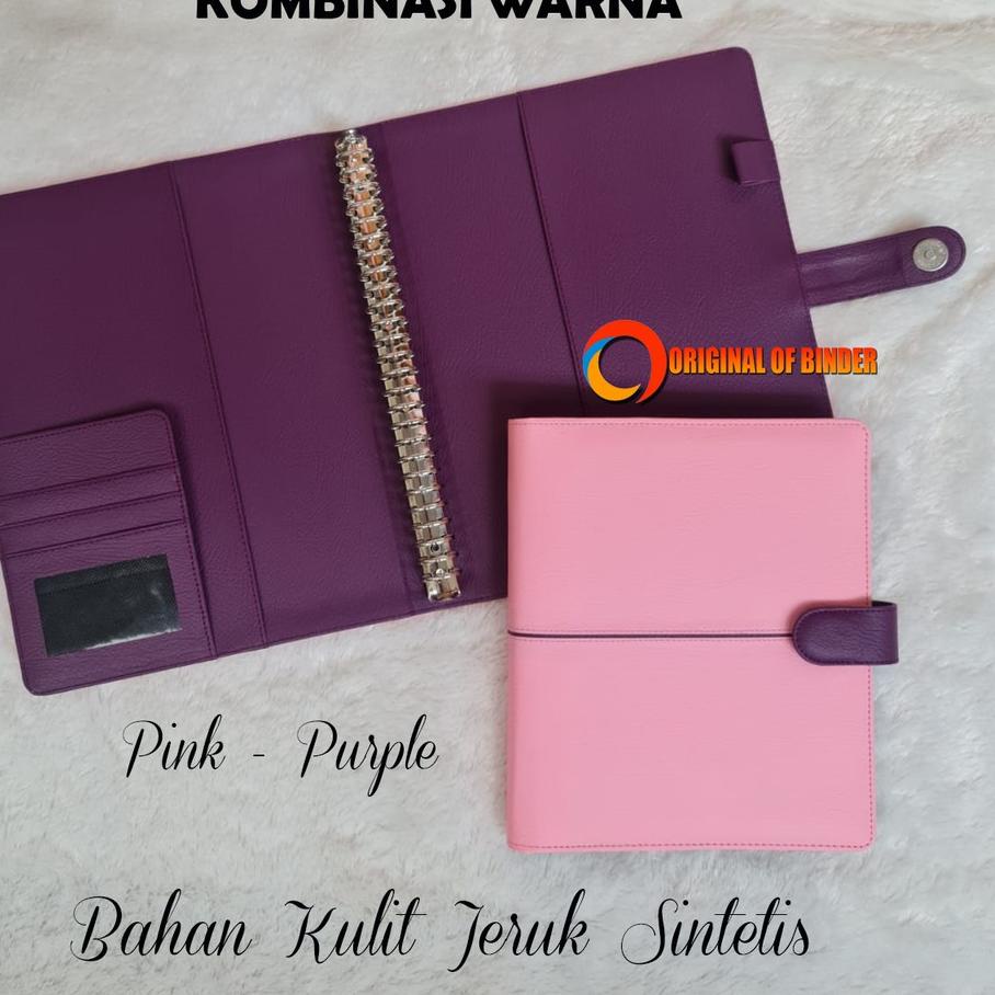 

New! BINDER POLOS KOMBINASI WARNA A5 & B5