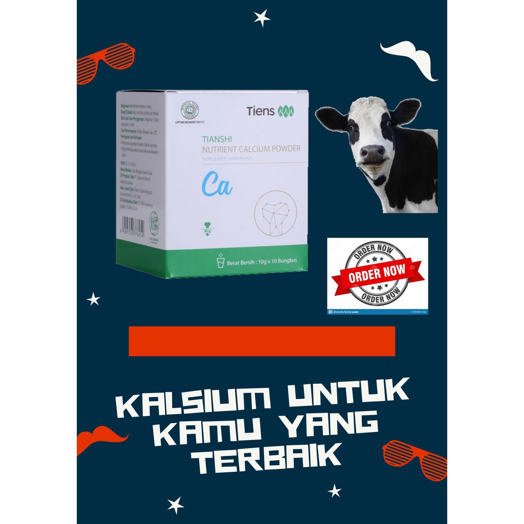 

Susu Kalsium Tiens Sachet Untuk Patah Tulang NHCP Tianshi Susu peninggi Badan Bukan UHT