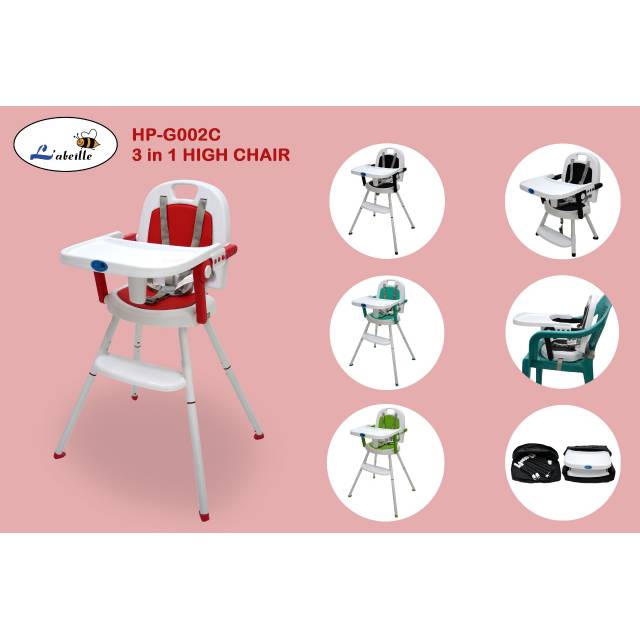 Labeiile Highchair 217 C 2in1 Animal - Kursi Makan