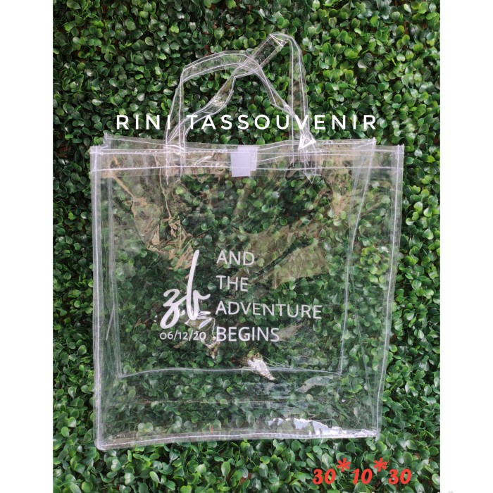 

PROMO Tas mika sablon - Sablon 2 warna, 22x22x20