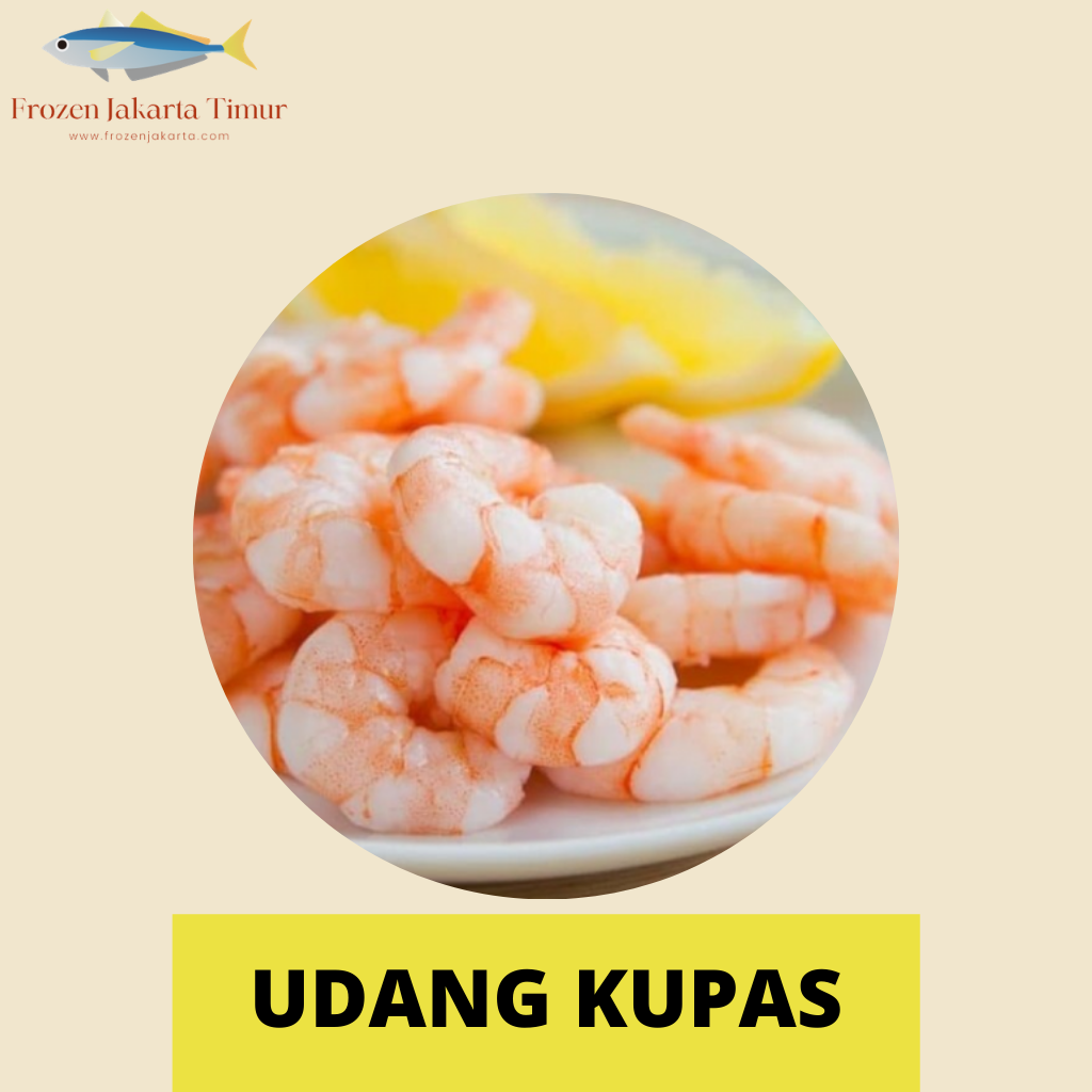 

Udang Vaname Cook / Cooked Vannamei Shrimp 1KG Frozen Jakarta Timur Super Premium Beku Fresh