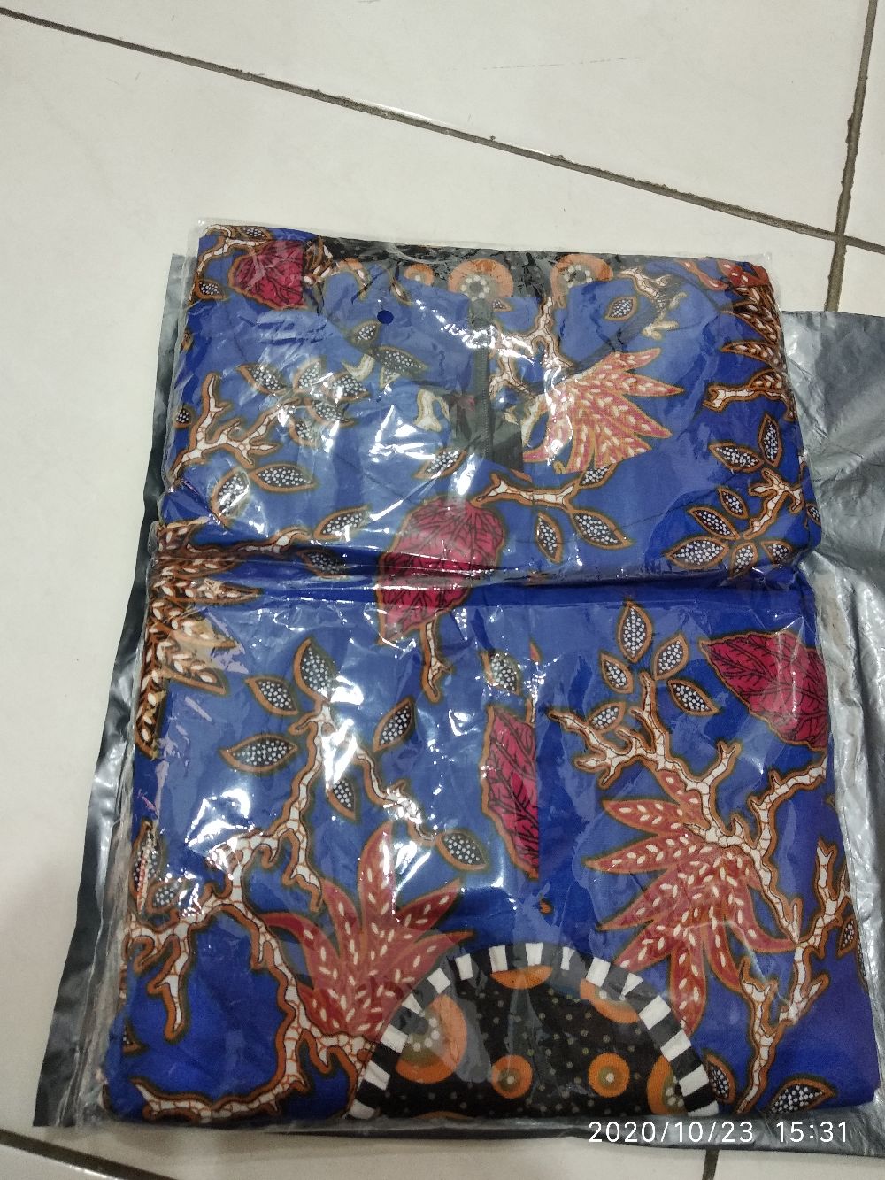 Gamis Batik Modern Murah Katun Halus Kombinasi Truntum, Ori Gamis Batik Pekalongan Big Size Jumbo