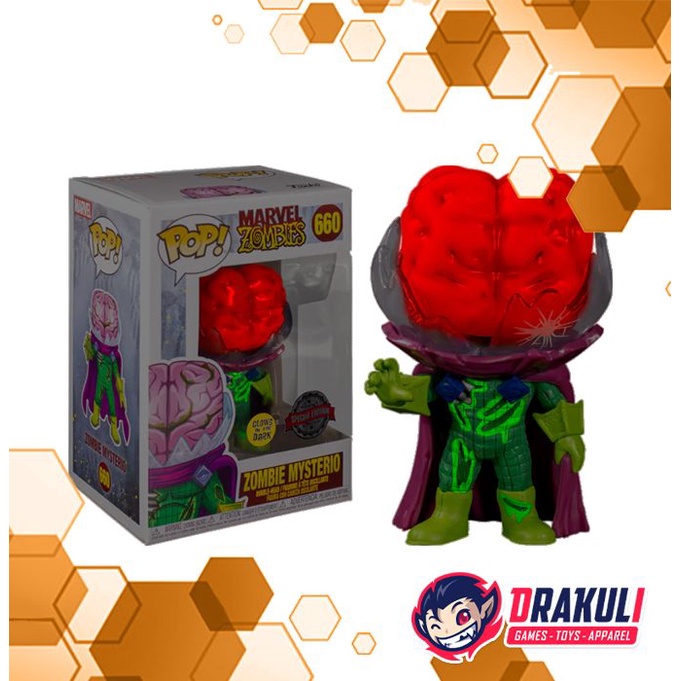 Toys Funko Pop! Marvel Zombies – Zombie Mysterio (Glows in the Dark)