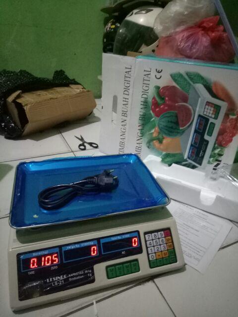 Timbangan / Timbangan Buah Digital Dengan Harga / Skala Elektronik