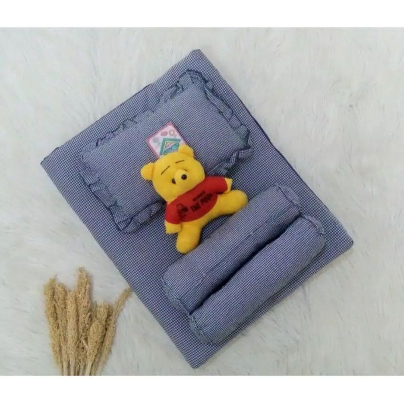 kasur bayi murah bb tlully + boneka