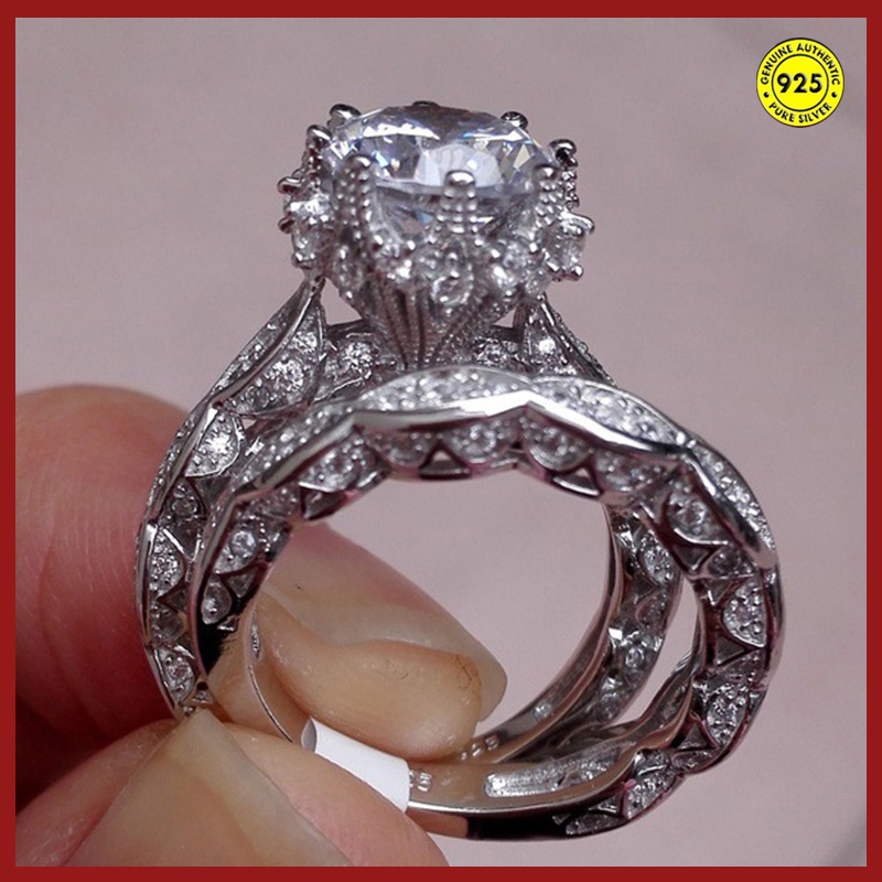 S925 Silver Women's Ring Ornament