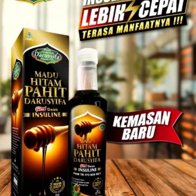 

MADU HITAM PAHIT INSULIN