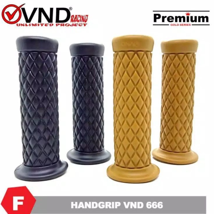 [ VND ] handgrip karet ASLI VND ORIGINAL  variasi classic handgrip wajik grip karet model clasic UNI