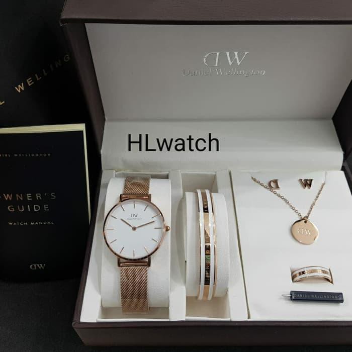 JAM TANGAN WANITA DW FULLSET