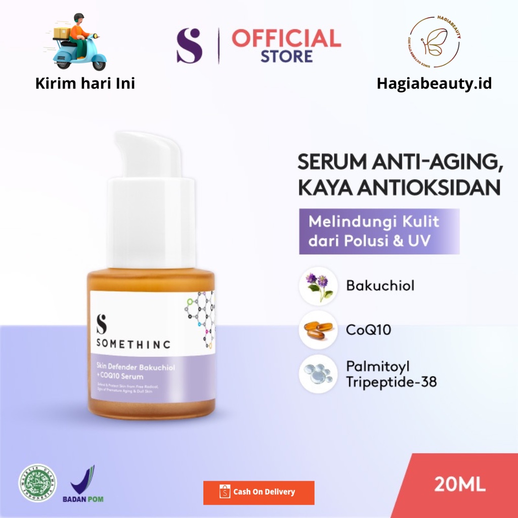 SOMETHINC Skin Defender Bakuchiol + COQ10 Serum