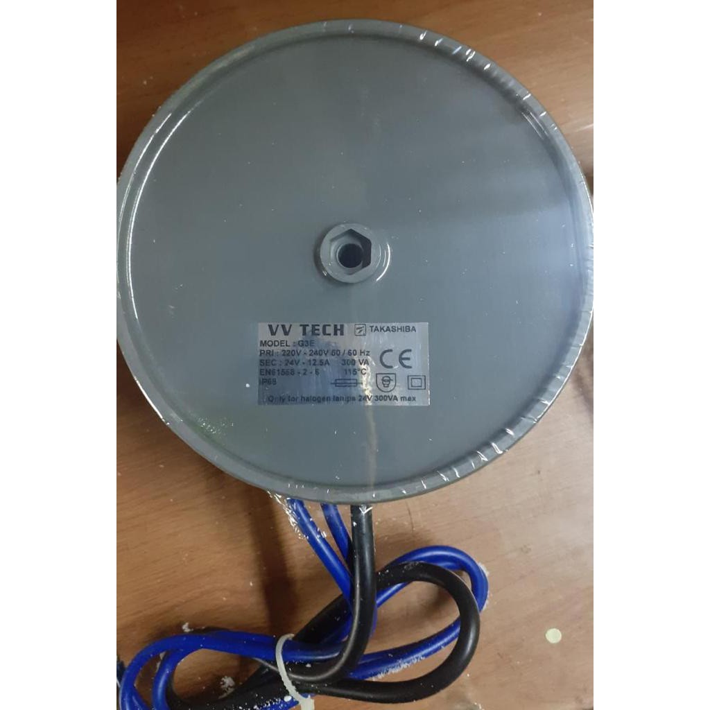 [Pencahayaan] TRAFO Toroidal 300 W 24 V Lampu/Bohlam