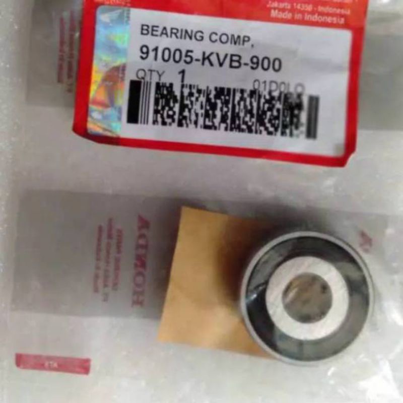 Bearing Pully Lahar Bak CVT Vario 125 110 LED Karbu Beat FI F1 Scoopy Spacy PCX KVB