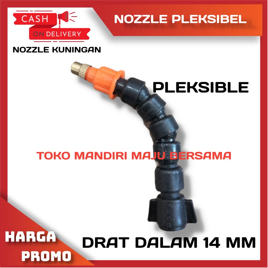 NOZZLE / NOZZLE PLEXIBLE KUNINGAN / ELASTIS SPRAYER ELEKTRIK / KNAPSAK