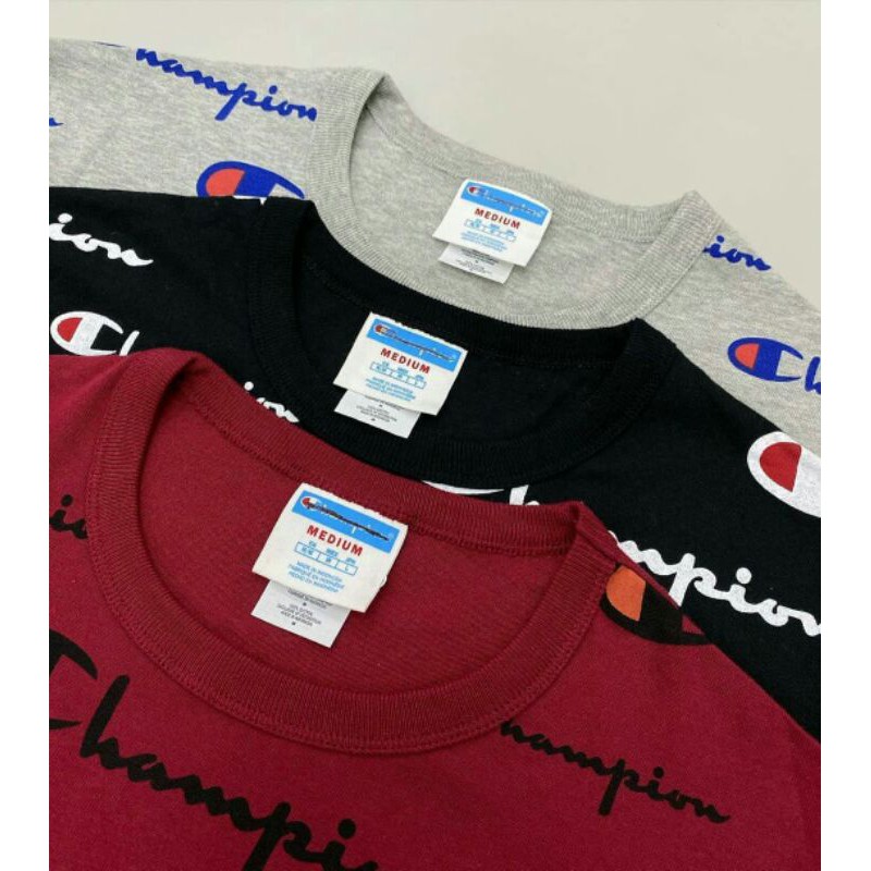 KAOS BAJU BRANDED CHAMPION ORIGINAL / SISA EKSPOR /MURAH