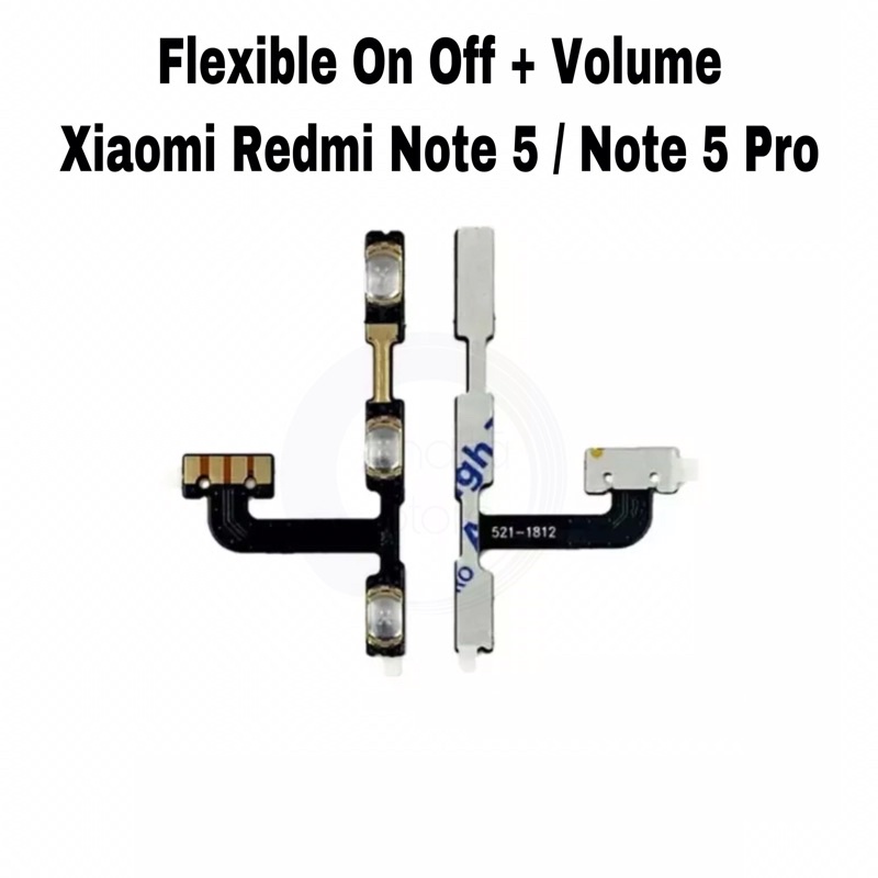 FLEXIBLE ON OFF VOLUME XIAOMI REDMI NOTE 5 / NOTE 5 PRO / FLEX ON OFF VOL