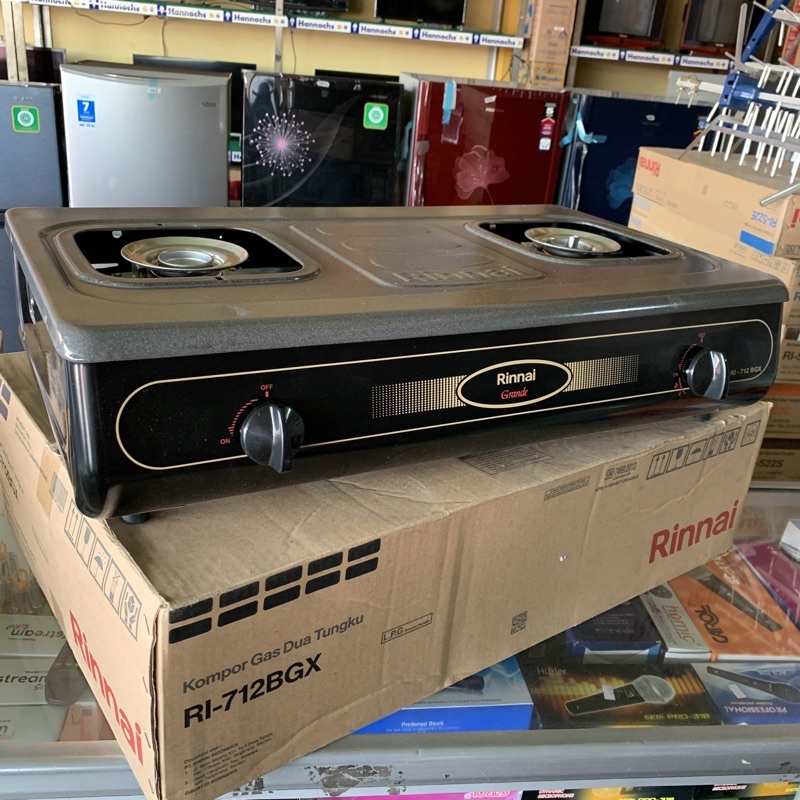 Jual Rinnai Kompor Gas 2 Tungku Ri 712 Bgx Ri712 Ri 712 Sukoharjo Shopee Indonesia