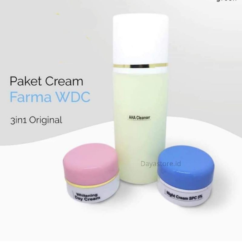termurah paket Farma glowing wdc original spc 5%