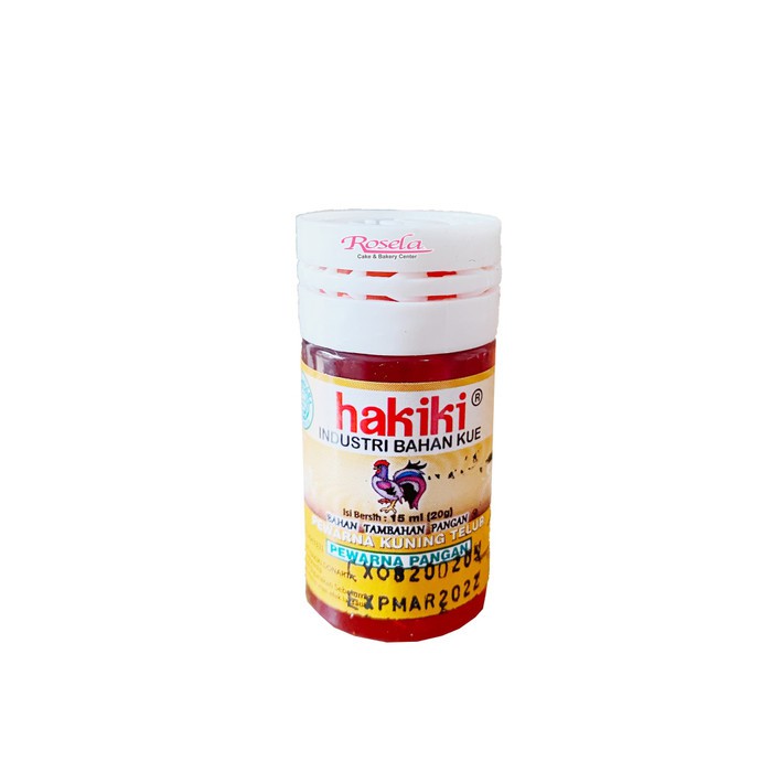 

Pewarna Hakiki Kuning Telur 20 gram / Pewarna Makanan Food Coloring