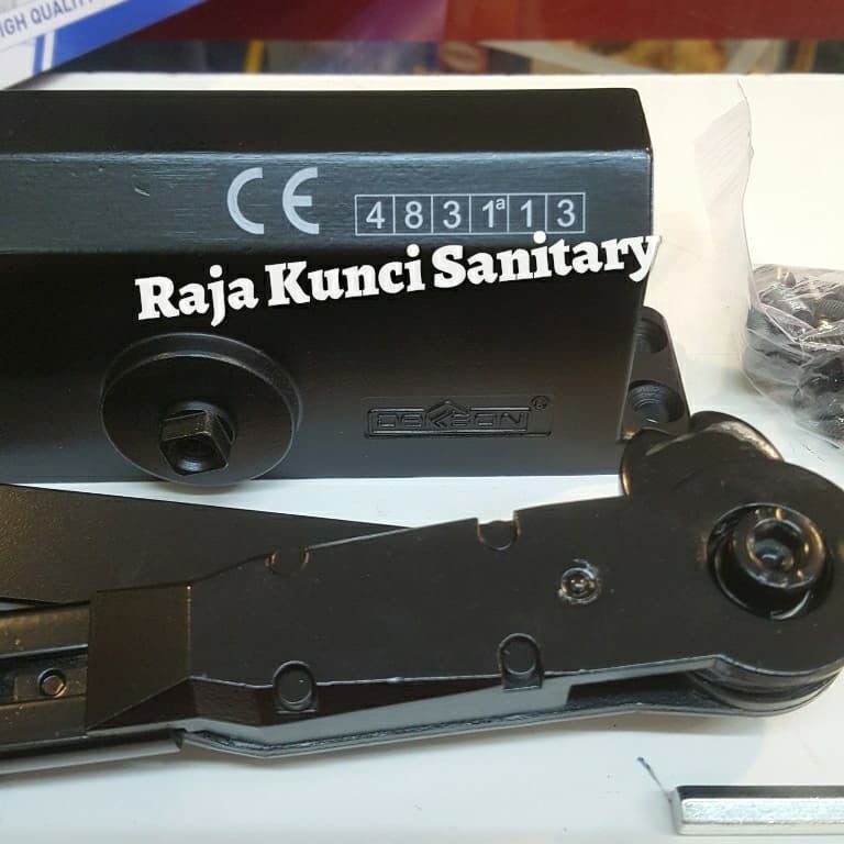 Door Closer Dekson Hitam HO Black Series 300 Original Asli - Hitam