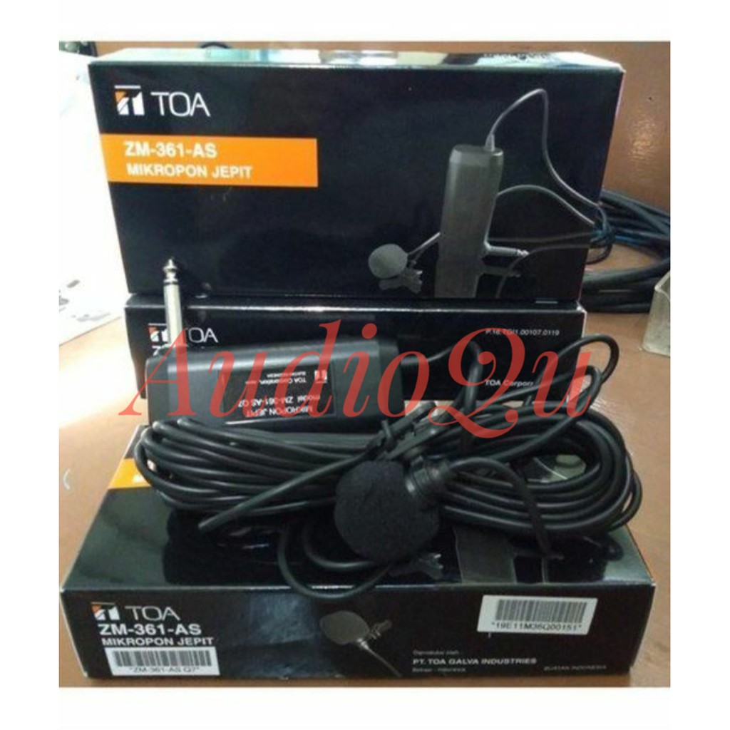 MICROPHONE JEPIT TOA ZM 361/ ZM361