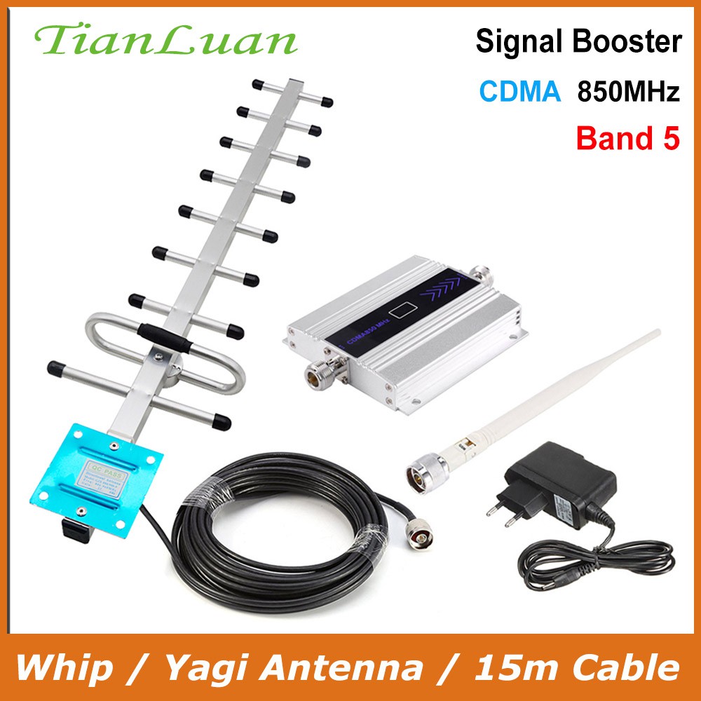 Penguat Sinyal 5 Cdma 850mhz 4g Lte 850 Mhz Dengan Antena Yagi Shopee Indonesia