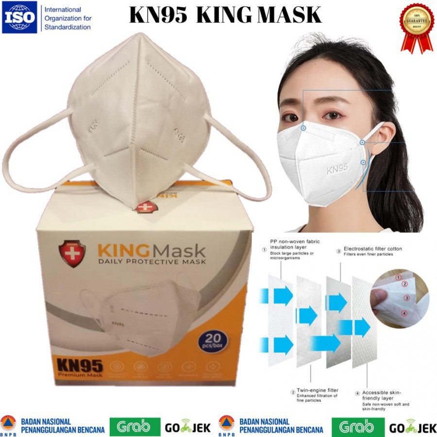Masker KingMask KN95 King Mask Super Premium