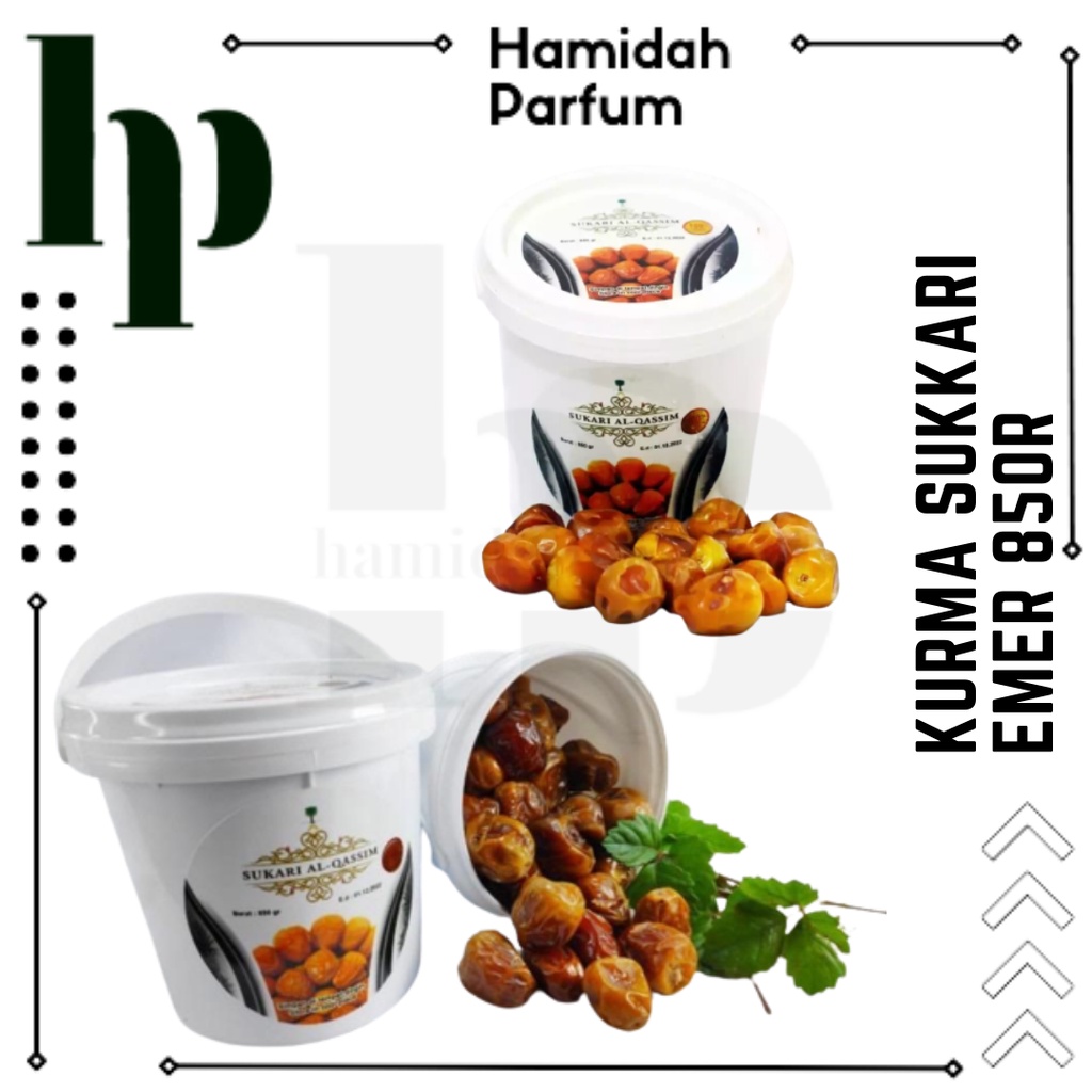 

KURMA SUKARI MADINAH PREMIUM BUCKET 850GR KORMA EMBER SUKKARI DATES 850 GRAM