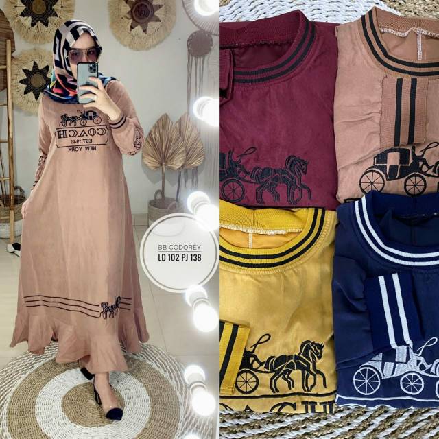 Gamis codoray bordir coach